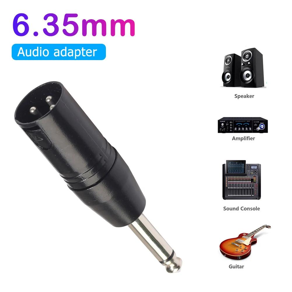 XLR      ÷ ȯ, 3  -1/4 ġ 6.35, 6.5mm